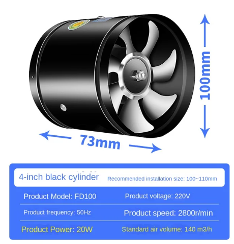 Zeerna™ UltraSilent AeroFlow Fan